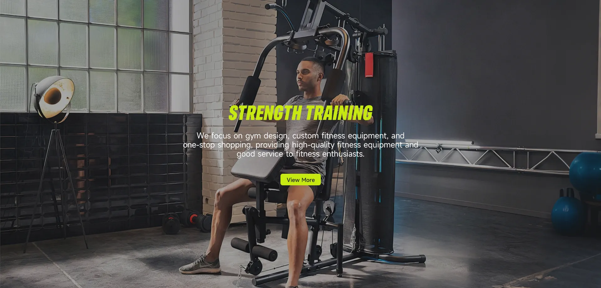 చైనా శక్తి శిక్షణ యంత్రం