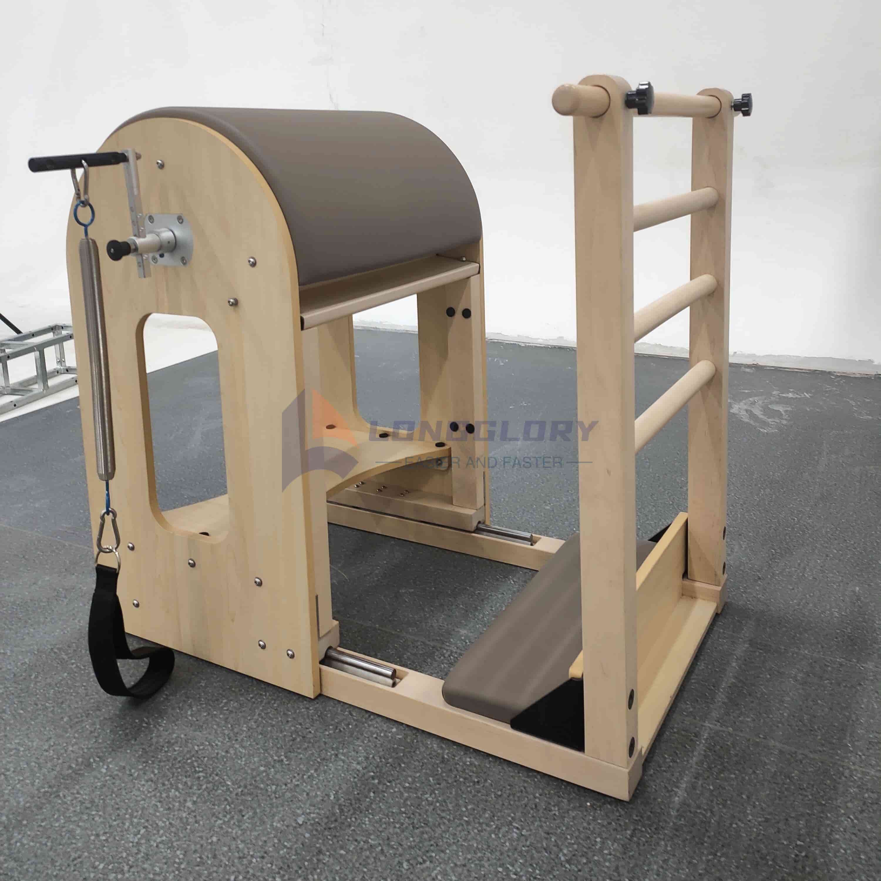 సర్దుబాటు చేయగల మాపుల్ వుడ్ నిచ్చెన బారెల్