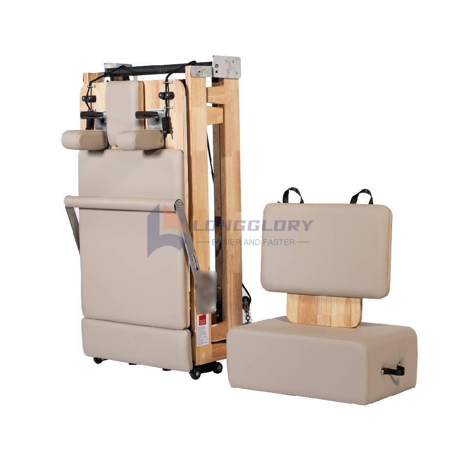 ఫోల్డబుల్ ఓక్ పైలేట్స్ రిఫార్మర్