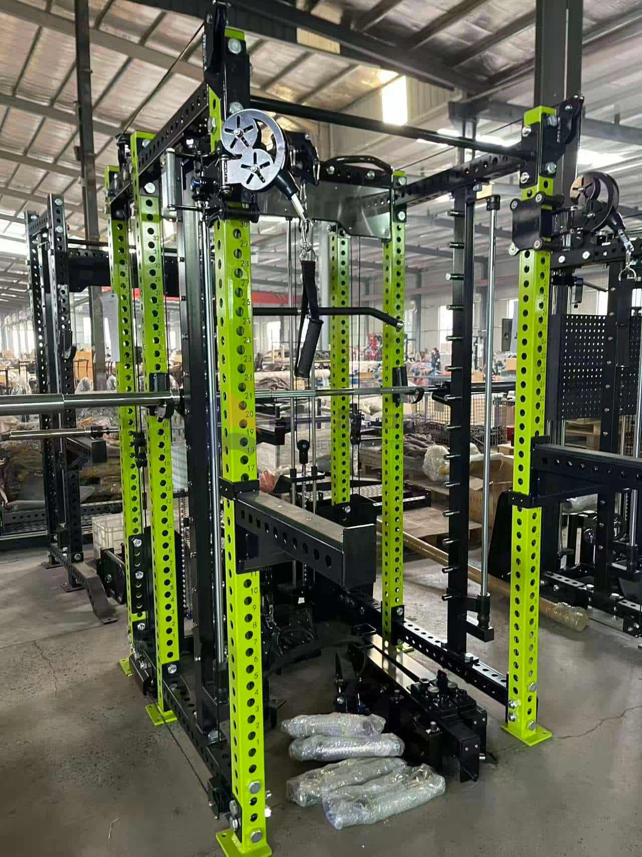 మల్టీ ఫంక్షనల్ ట్రైనర్ స్మిత్ స్క్వాట్ ర్యాక్