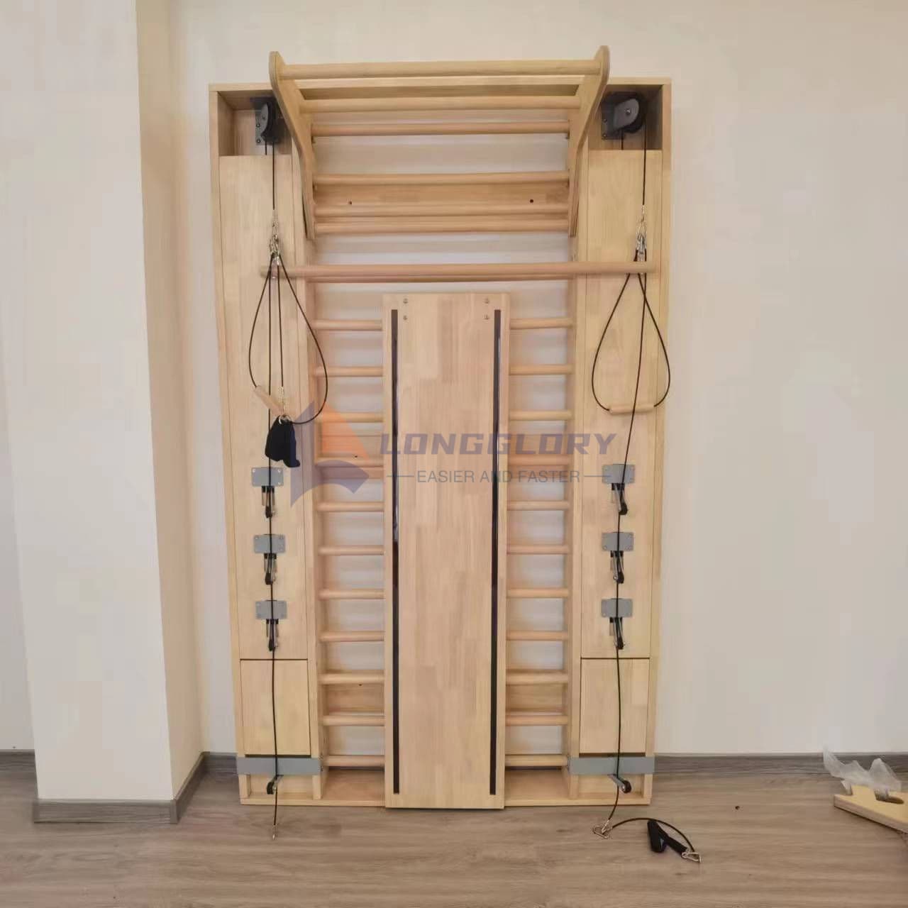 వాల్ మౌంటెడ్ ర్యాక్ స్వీడిష్ నిచ్చెన